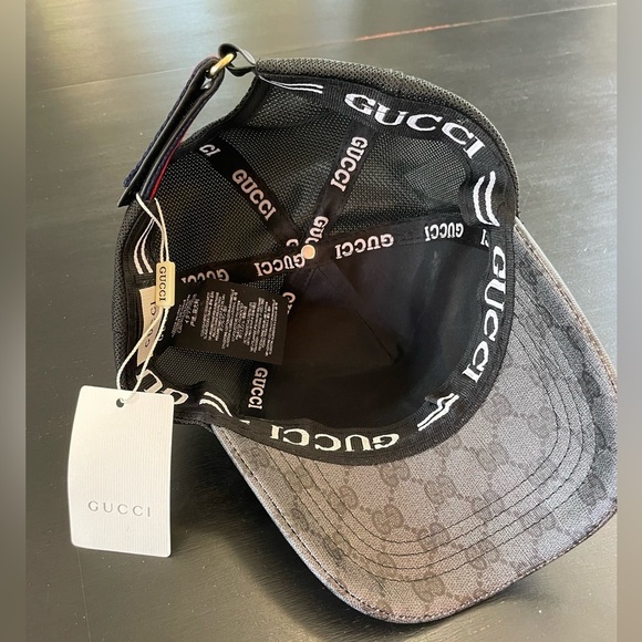 Gucci Tiger Gray and Black Baseball Cap NWT - Picture 5 of 10